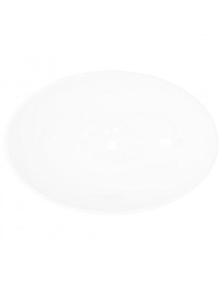 Lavello in Ceramica di Lusso Bianco Ovale 40 x 33 cm