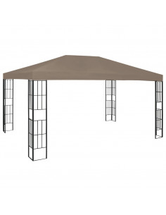 Gazebo 4x3 m Grigio Talpa 2