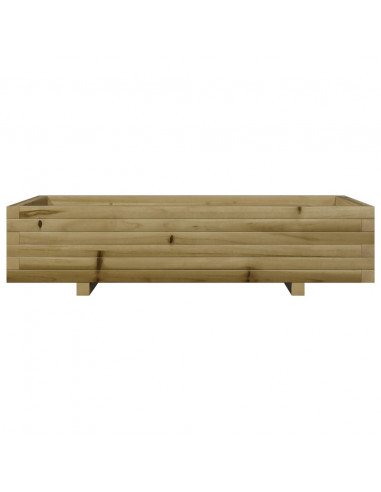 Fioriera da Giardino 110x60x26,5 cm in Legno di Pino Impregnato