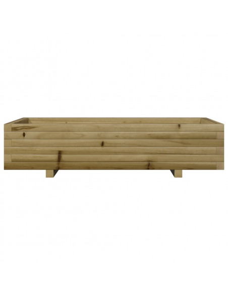 Fioriera da Giardino 110x60x26,5 cm in Legno di Pino Impregnato