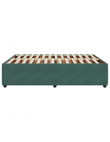 Giroletto Verde Scuro 140x200 cm in Velluto