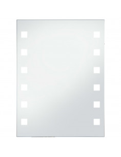 Specchio da Parete a LED per Bagno 60x80 cm 2