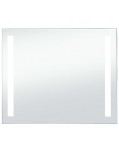 Specchio da Parete a LED per Bagno 80x60 cm 2