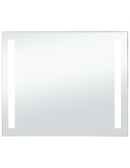 Specchio da Parete a LED per Bagno 80x60 cm