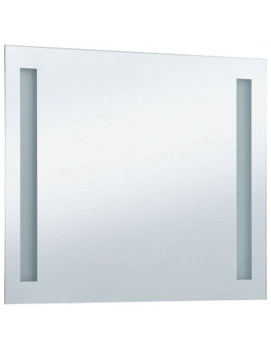 Specchio da Parete a LED per Bagno 80x60 cm