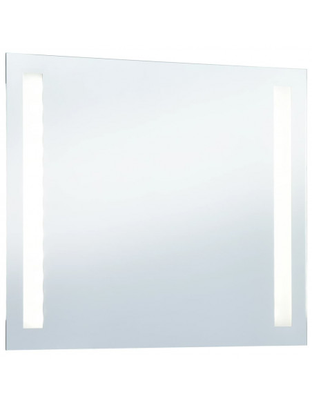 Specchio da Parete a LED per Bagno 80x60 cm
