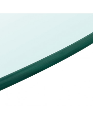 Piano Tavolo Rotondo in Vetro Temperato 300 mm