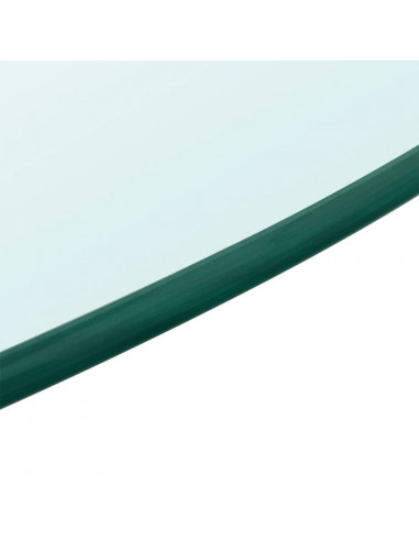 Superficie Tavolo in Vetro Temperato Rotonda 400 mm