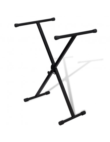 Singola postazione regolabile per tastiera a forma di X