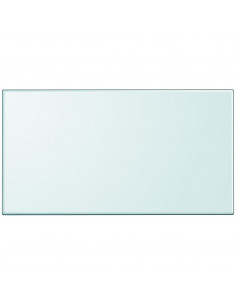 Piano Tavolo Vetro Temperato Rettangolare 1200x650 mm 2