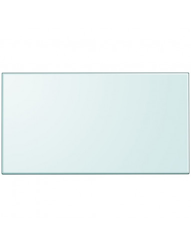 Piano Tavolo Vetro Temperato Rettangolare 1200x650 mm