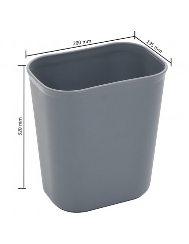 Carrello da Cucina con Contenitori in Plastica 82x43,5x93 cm