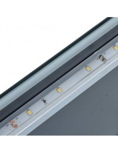 Specchio da Parete a LED per Bagno 60x80 cm
