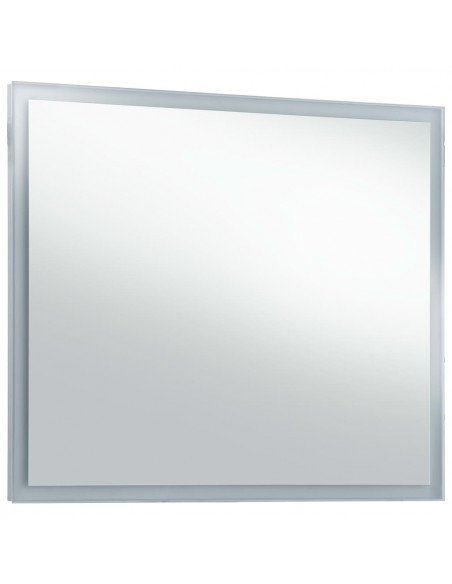Specchio da Parete a LED per Bagno 60x50 cm