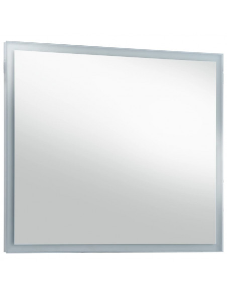 Specchio da Parete a LED per Bagno 80x60 cm