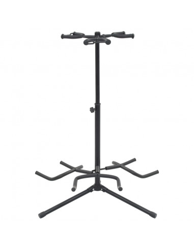 Rastrelliera per Chitarre in Acciaio Nero