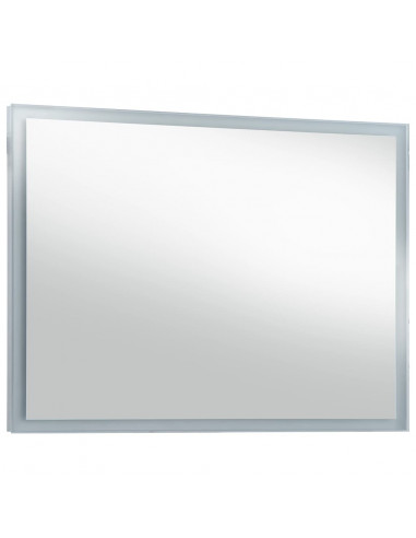 Specchio da Parete a LED per Bagno 100x60 cm