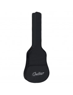 Custodia per Chitarra Classica 4/4 Nera 100x37 cm in Tessuto 2