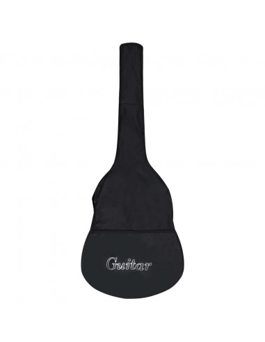 Custodia per Chitarra Classica 4/4 Nera 100x37 cm in Tessuto