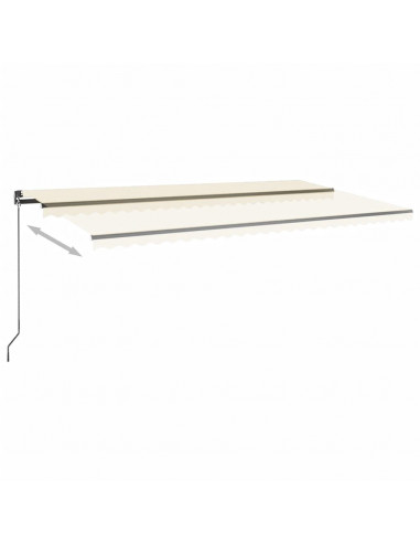 Tenda da Sole Autoportante Automatica 600x350 cm Crema