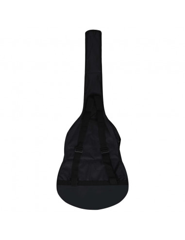 Custodia per Chitarra Classica 3/4 Nera 94x35 cm in Tessuto