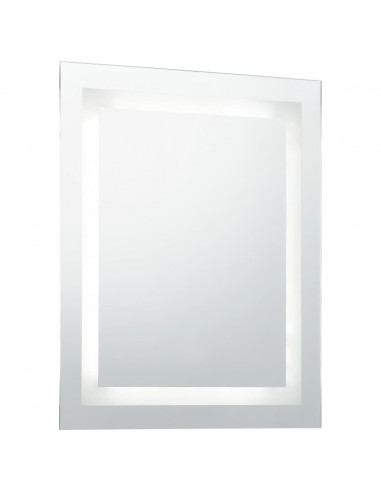 Specchio LED da Bagno con Sensore Tattile 60x80 cm