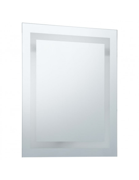 Specchio LED da Bagno con Sensore Tattile 60x80 cm