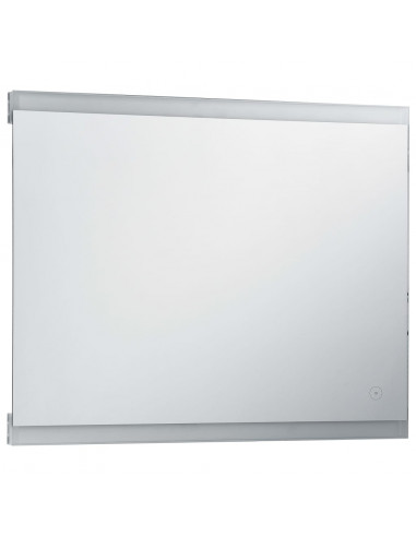 Specchio LED da Bagno con Sensore Tattile 80x60 cm
