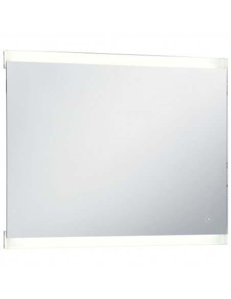 Specchio LED da Bagno con Sensore Tattile 80x60 cm