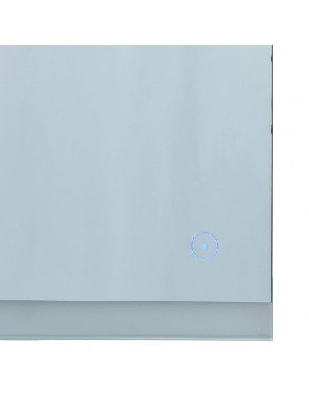 Specchio LED da Bagno con Sensore Tattile 80x60 cm