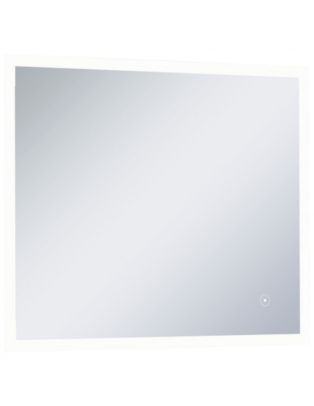 Specchio LED da Bagno con Sensore Tattile 60x50 cm