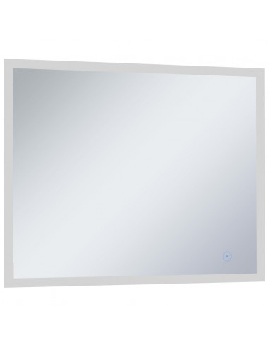 Specchio LED da Bagno con Sensore Tattile 80x60 cm
