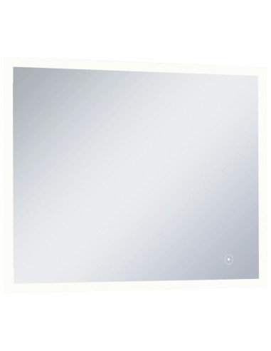 Specchio LED da Bagno con Sensore Tattile 80x60 cm