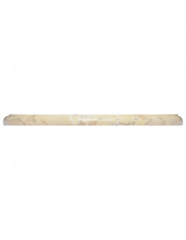 Piano per Tavolo Crema Ø40x2,5 cm in Marmo