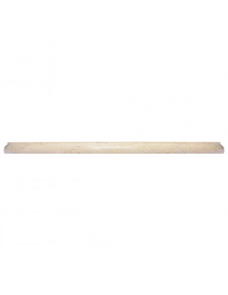 Piano per Tavolo Crema Ø50x2,5 cm in Marmo