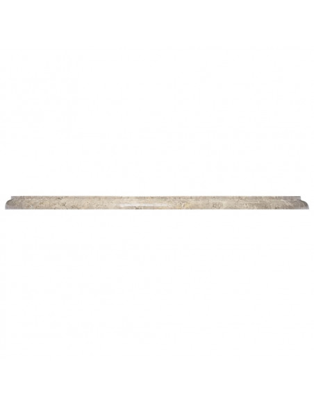 Piano per Tavolo Grigio Ø60x2,5 cm in Marmo