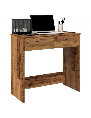 Scrivania Legno Antico 80x40x75 cm in Truciolato
