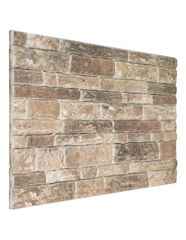 Pannelli Murali 3D con Design a Mattoni Multicolore 10 pz EPS