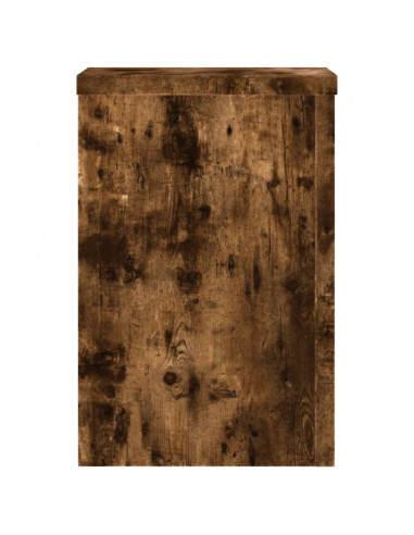 Supporti per Piante 2 pz Rovere 20x20x30 cm Legno Multistrato