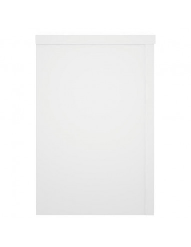 Supporti per Piante 2 pz Bianchi 20x20x30 cm Legno Multistrato