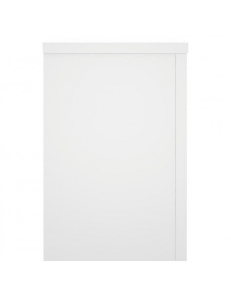 Supporti per Piante 2 pz Bianchi 20x20x30 cm Legno Multistrato