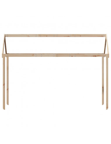Tetto per Letto Bambini 217x85,5x154 cm Legno Massello di Pino