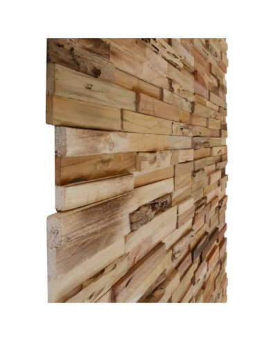 Pannelli per Pareti 10 pz 1,03 m² in Legno Massello di Recupero