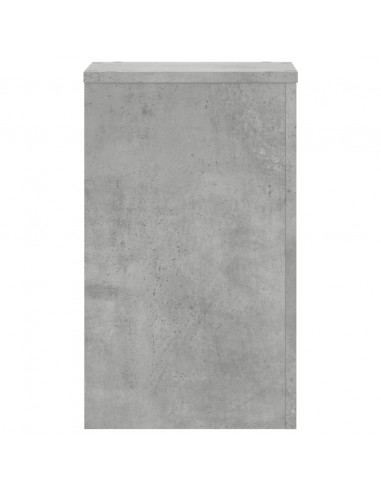 Supporti per Piante 2 pz Grigio 30x30x50 cm Legno Multistrato