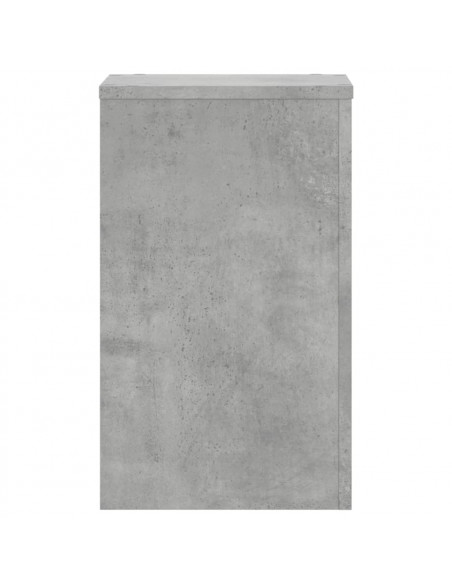 Supporti per Piante 2 pz Grigio 30x30x50 cm Legno Multistrato