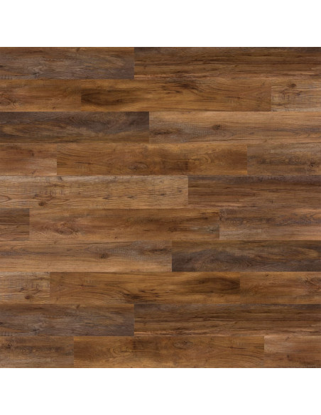 WallArt Pannelli Effetto Rovere Duro GL-WA34 30pz Marrone Bruciato