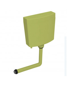 Sciacquone WC con Ingresso Acqua dal Basso 3/6 L Verde Oliva 2