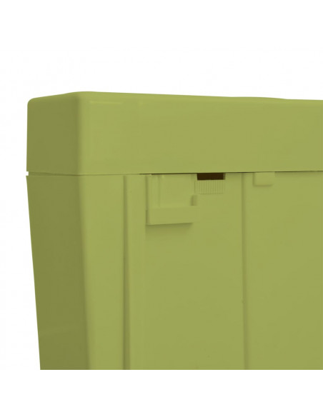 Sciacquone WC con Ingresso Acqua dal Basso 3/6 L Verde Oliva