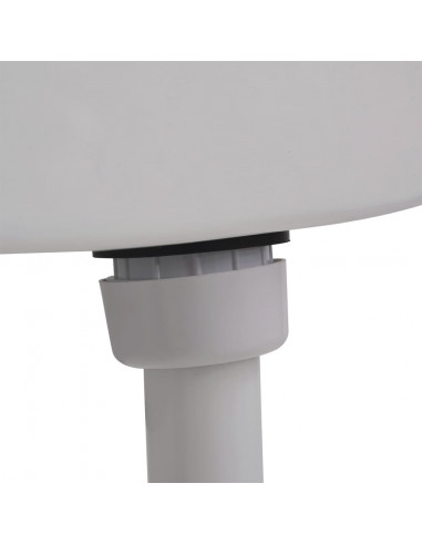 Sciacquone WC con Ingresso Acqua dal Basso 3/6 L Grigio