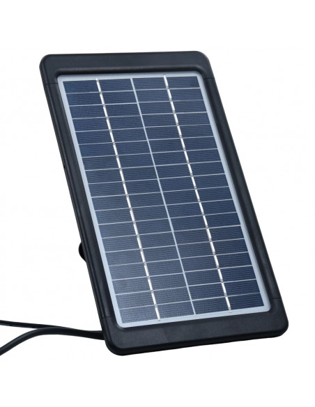 Tenda da Sole Retrattile Manuale con LED 350x250 cm Antracite